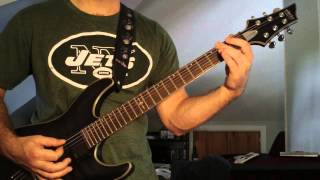 Slayer Seasons in the abyss guitar lesson [upl. by Norek]