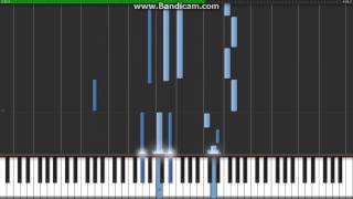 Paper Mario Mario amp Peachs Theme Piano Tutorial Synthesia [upl. by Halil]