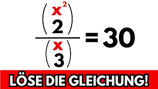 KANNST DU DIESE GLEICHUNG LÖSEN🤔📝 Mathe Aufgabe Gleichung lösen [upl. by Keppel]