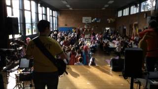 Kinderfasching in Röllbach 2015 im Zeitraffer Hühnerparty [upl. by Aidahs84]