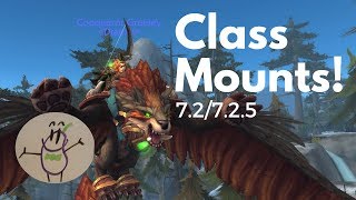 Class Mounts Are Here at Last  World of Warcraft 72725  Hunter Mount Scenario [upl. by Enahsal298]