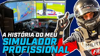 Meu simulador de corrida ultra realista 2023  Vitor Genz [upl. by Yeltihw]