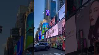 Evenings at Times Square travel newyorkcity usa shorts [upl. by Alliuqahs]