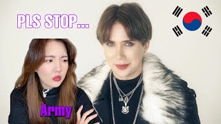 Korean Reacts To OLI LONDON Christmas In Korea [upl. by Ardie]