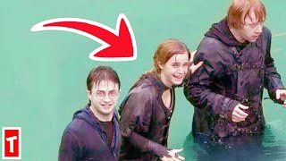 Harry Potter Bloopers That Make The Movies Even Better [upl. by Ettennod]