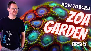 A Simple Zoa Garden for Your First Reef Tank Our Zoanthid Only Build [upl. by Saxet]