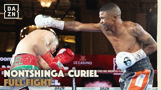 THAT CURIEL KO 😱  Sivenathi Nontshinga vs Adrian Curiel  Fight Highlights [upl. by Anwahsad]