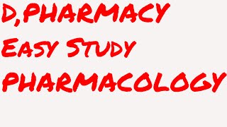 pharmacology hindi  D pharmacy Easy Study Pharmacology [upl. by Coulter]