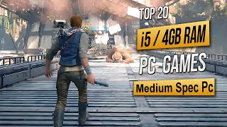 Top 20 Best Mid Spec Pc Games For i5  4GB RAM 2024 [upl. by Hardie]