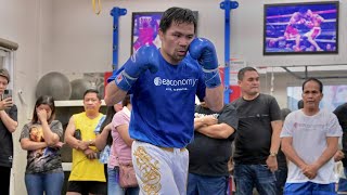 MANNY PACQUIAO launches with EACONOMY [upl. by Acirrehs]