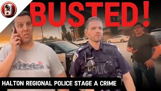 Law Enforcement Officers CAUGHT STAGING A CRIME  All Funded By Canadian Tax Dollars  reaction [upl. by Craddock]