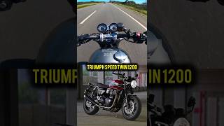 TRIUMPH SPEED TWIN 1200 TOP SPEED motos moto triumph speedtwin topspeed fichatécnica brasil [upl. by Syah]