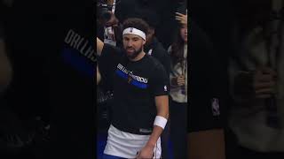 Standing ovation for Klay Thompson basketball nba KlayThompsom [upl. by Roti]