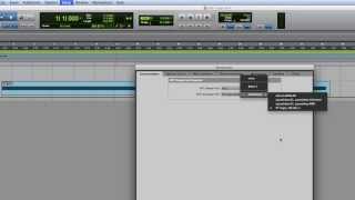 Pro Tools Tutorial How To Sync Pro Tools 11 With Logic Pro X [upl. by Theis]