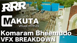 RRR  Komaram Bheemudo  Jr NTR amp Ram Charan  VFX Breakdown  Makuta Visual Effects [upl. by Hagen]