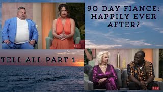 90 Day Fiance Happily Ever After Season 8 Tell All Part 1 [upl. by Akeim]