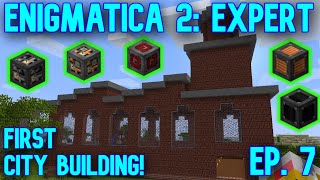 Finishing Immersive Engineering amp Building the First City Building  Minecraft E2E ep7 [upl. by Alison]