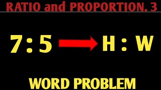 Ratio and Proportion Word Problem Mathematics [upl. by Olecram]