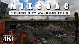 Colonia Mixcoac 🇲🇽 Ciudad de México 🚶🏻 4K Walking Tour [upl. by Ardnasela]