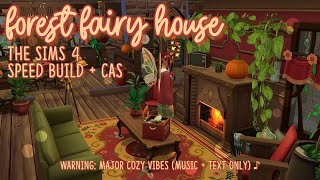 Forest Fairy House SPEED BUILD  Sims 4 No CC [upl. by Valaree]