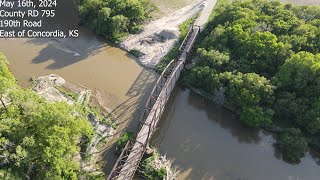 Republican River Pegram Truss Concordia Kansas [upl. by Narton]