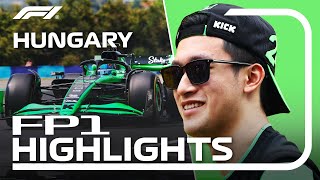 FP1 Highlights  2024 Hungarian Grand Prix [upl. by Susann]