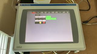 Allen Bradley Panelview Plus HMI How to make it dimmer or brighter [upl. by Choo]