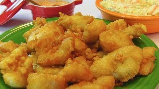 Bettys DeepFried Fish Nuggets [upl. by Jaquenette]