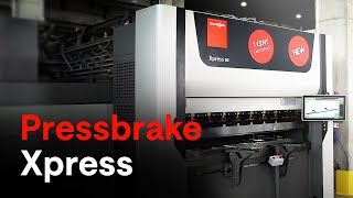 Xpress Metal Bending Pressbrake Demo  Bystronic [upl. by Edijabab231]