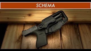 Short Round Safariland Schema Minimalist Holster [upl. by Rollet]