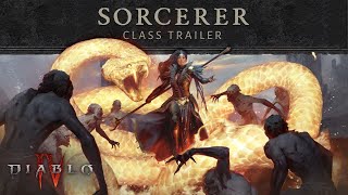 Diablo IV  Sorcerer Trailer [upl. by Belle158]