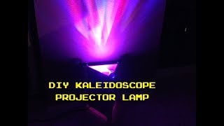 DIY Night Light Kaleidoscope Ceiling Projector Lamp [upl. by Annaoi]