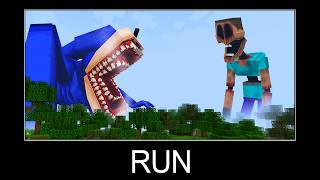 Compilation Scary Moments part 45  Wait What meme in minecraft [upl. by Annil]