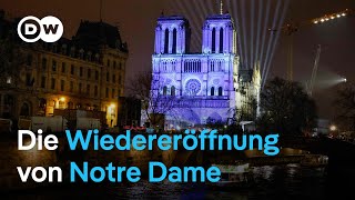 Auferstanden aus Ruinen NotreDame erscheint in neuem Glanz  DW Nachrichten [upl. by Lenneuq]