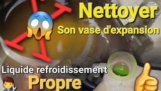 👨‍🔧Voici comment 🧽Nettoyer son vase dexpansion ‼️ Pour un liquide de refroidissement propre👍 [upl. by Atina664]