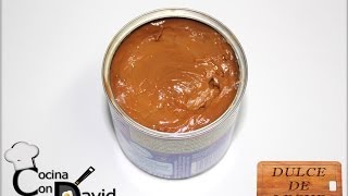 Dulce de leche en olla exprés  Cocina con David [upl. by Ahsiket]