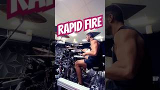 Rapid drums livedrumming drumming drumchannel drummer ドラム drummers drumcam me drumsolo [upl. by Arnie]