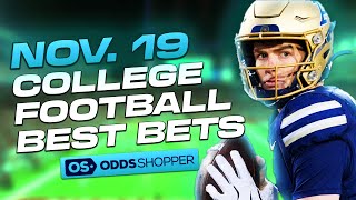 College Football Picks Week 13 Tuesday 1119  CFB Bets amp Predictions [upl. by Reitrac528]