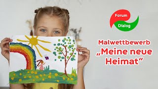 Malwettbewerb „Meine neue Heimat“ [upl. by Rolfe]