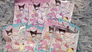 unboxing sanrio erasers asmr 🐰 [upl. by Asia]