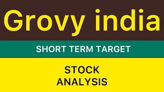 GROVY INDIA LTD STOCK TARGET ANALYSIS ❇️ GROVY INDIA LTD SHARE NEWS  GROVY INDIA CRASH 231024 [upl. by Baudin]