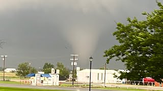 Windthorst TX STOVEPIPE Tornado  May 25 2024 [upl. by Berns]