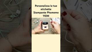 Stampante 110M Phomemo per personalizzare le tue etichette temu [upl. by Asilanom]