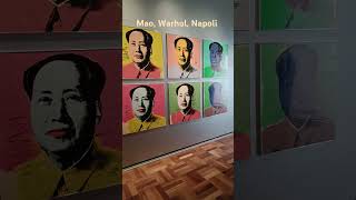 Mao a Napoli con Warholalfredodicostanzo andywarhol napoli [upl. by Leahkim]