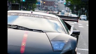 Lamborghini MURCIÉLAGO RSV GT1LM Street PV IN kyoto Japan [upl. by Lia]