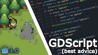 Best Advice to Learn the Godot GDScript Quickly [upl. by Sindee]