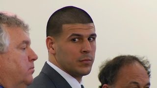 Former NFL player Aaron Hernandez sentenced to life without parole [upl. by Ataeb436]