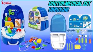 Doctor Medical Set Unboxing  Doctor Set Backpack  Doctor Playset for Kids [upl. by Chane]