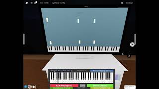 APT by ROSÉ amp Bruno Mars on Roblox Piano [upl. by Rma]