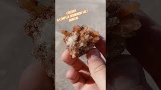 Have You Seen The Mineral Creedite Before creed crystals gems minerals rocks [upl. by Ailemaj234]